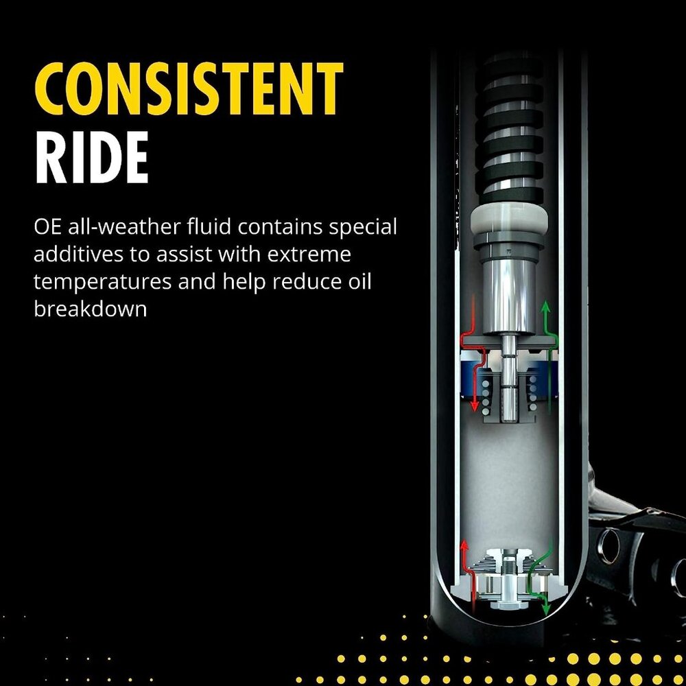 Monroe OESpectrum 37204 Rear Shock Absorber – Precision Ride Control QX4 Liberty - Picture 5 of 7